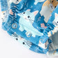 Fall Cat Print Girls Long Sleeve Romper