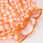 Girls Halloween Dog Pumpkin Black Bloomers Set