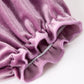 Purple Floral Velvet Baby Girl Outfit Set Ruffle Bow Bloomers