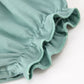 Green Floral Girls Outfit Set Ruffle Collar Bow Baby Bloomer Set