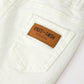 Girls Pumpkin Embroidered Wide-Leg Pants Fall Scallop Hem Casual Pants