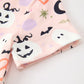 Halloween Ghost Girl Twirl Dress Short-sleeved