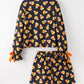Halloween Candy Corn Mommy and Me Pajama Set Matching Lounge Set