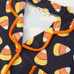 Halloween Candy Corn Mommy and Me Pajama Set Matching Lounge Set