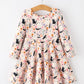 Halloween Black Cat Girls Twirl Dress