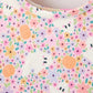 Halloween Ghost Print Girls Twirl Dress Long Sleeve