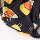 Halloween Candy Corn Baby Girl Bubble Romper Ruffle
