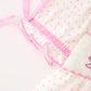 Christmas Smocked Girls Dress Embroidered Holiday Ruffle Collar