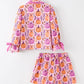Mommy & me Halloween Pumpkin Pajama Set