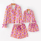Mommy & me Halloween Pumpkin Pajama Set