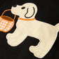 Boys Halloween Dog Pumpkin Outfit Set Plaid Pants