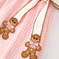 Christmas Girls Gingerbread Peter Pan Collar Dress