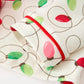 Christmas Lights Print Bow Tie Pajamas Set