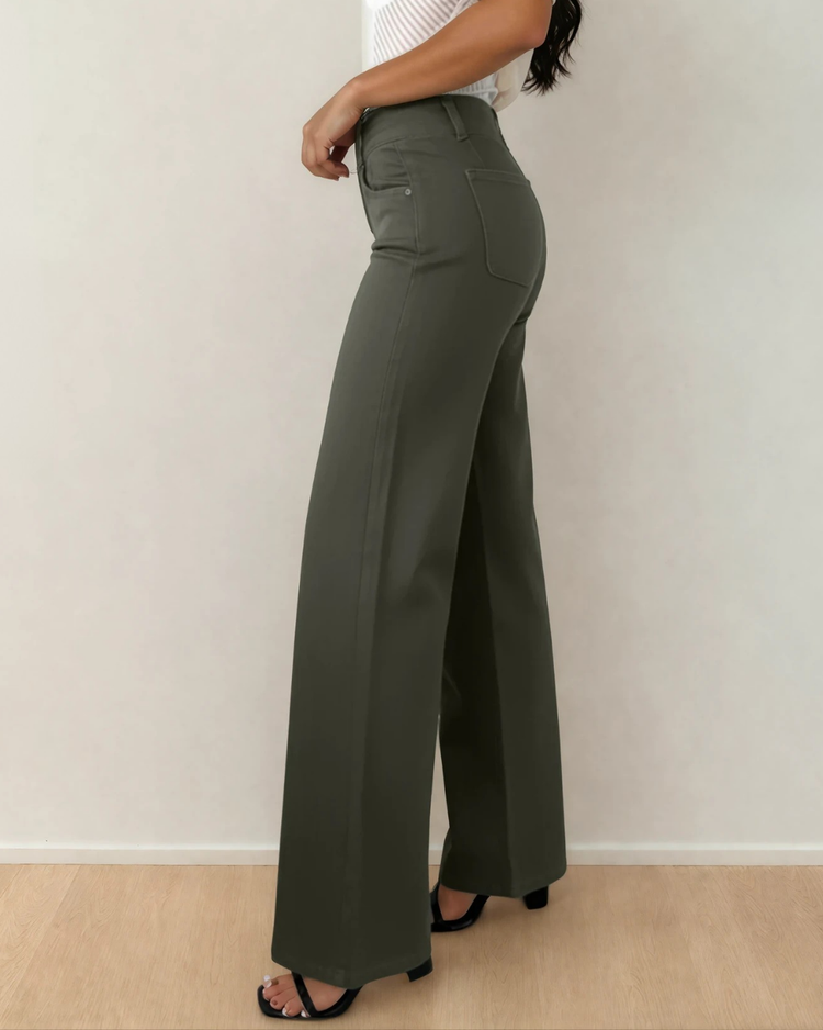 Brooke High Waist Wide Leg Jeans