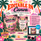 Swear Word Coloring Book PLR Canva Bundle