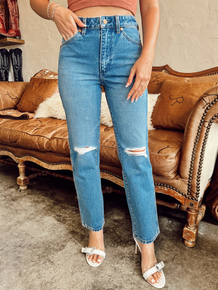 Wrangler Wild West 603 Patty Cropped Jeans Western fashion styling