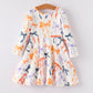 Halloween Bow Spring and Summer Girls Dress