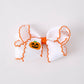 Halloween Pumpkin Bow Hairpin