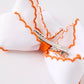 Halloween Pumpkin Bow Hairpin