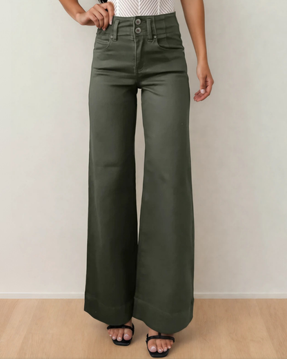 Brooke High Waist Wide Leg Jeans