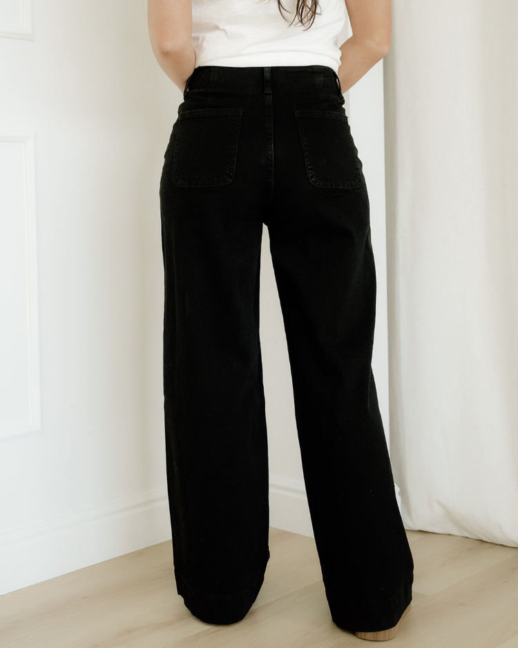 Brooke High Waist Wide Leg Jeans