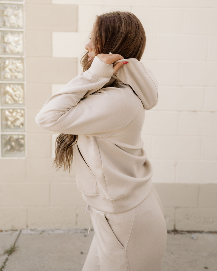 Harlow Half-Zip Hoodie & Active Pant Set