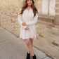 Abigail Corduroy Mini Dress | Collared Button Dress