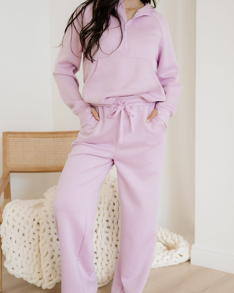 Harlow Half-Zip Hoodie & Active Pant Set