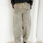 Collins Drawstring Elastic Waistband Pocketed Barrel Jeans