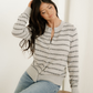 Ariana Button-Front Ribbed Short Cardigan