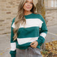 Mia Drop-Shoulder Baggy Sweatshirt | Evergreen