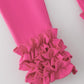 Milk Silk Ruffled Hot Pink Icing Legging