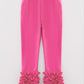 Milk Silk Ruffled Hot Pink Icing Legging