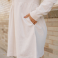 Abigail Corduroy Mini Dress | Collared Button Dress