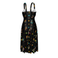Baha Ranch The Last Roundup Country Western Prairie Dress in black