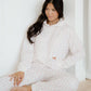 Rose Hoodie Sheath Sweatpants Set
