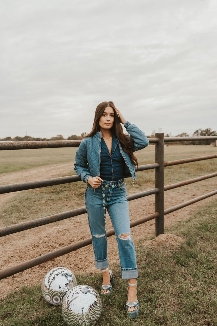 Wrangler Wild West 603 Patty Cropped Jeans Western outfit styling
