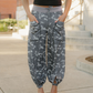 Camo Drawstring Jogger Pants