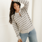 Ariana Button-Front Ribbed Short Cardigan
