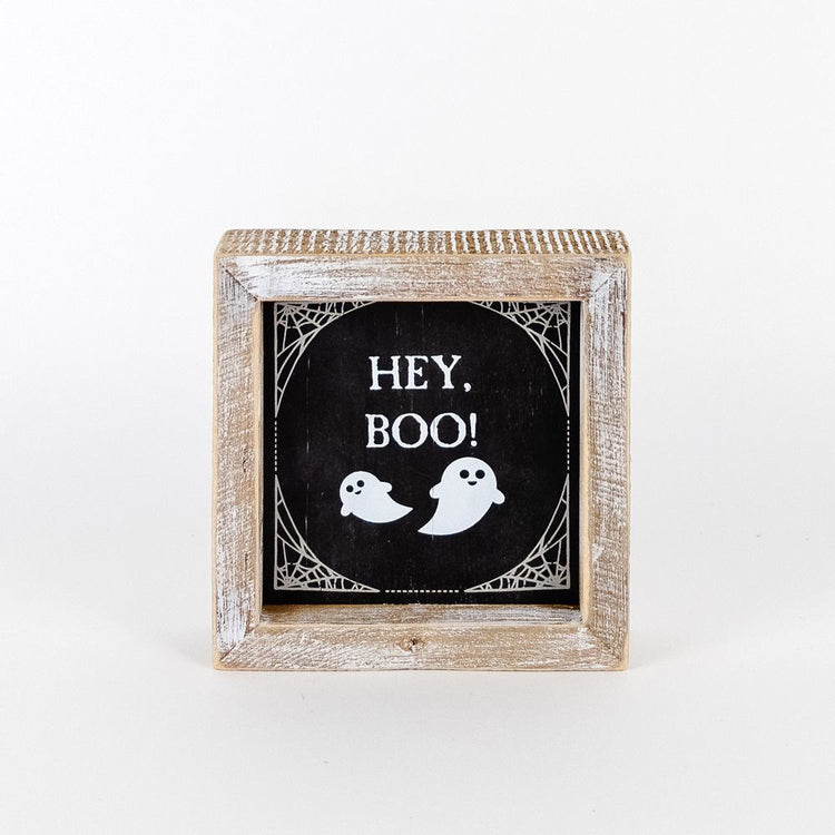 Double-Sided Fall Sign Hey Boo/It's Cuddle Weather Reversible Porch Decor