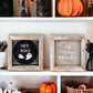Double-Sided Fall Sign Hey Boo/It's Cuddle Weather Reversible Porch Decor