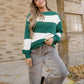 Mia Drop-Shoulder Baggy Sweatshirt | Evergreen