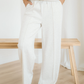 Addyson Polo Tee & Straight-Leg Pant Set
