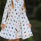 Halloween Vintage Cameo Print Girls Twirl Dress
