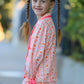 Halloween Thanksgiving Pumpkin Bow Girls Pajama Set