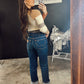 Wrangler Wild West 603 Wild Ride Cropped Jeans boutique product photo