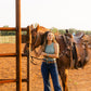 Wrangler Wanderer 622 Dark Wash Flare Jeans product view