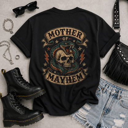 Mother of Mayhem Comfort Colors Tee