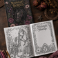 Midnight Horses Western Coloring Book