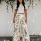 Meadow Floral High-Waist Wide-Leg Jeans
